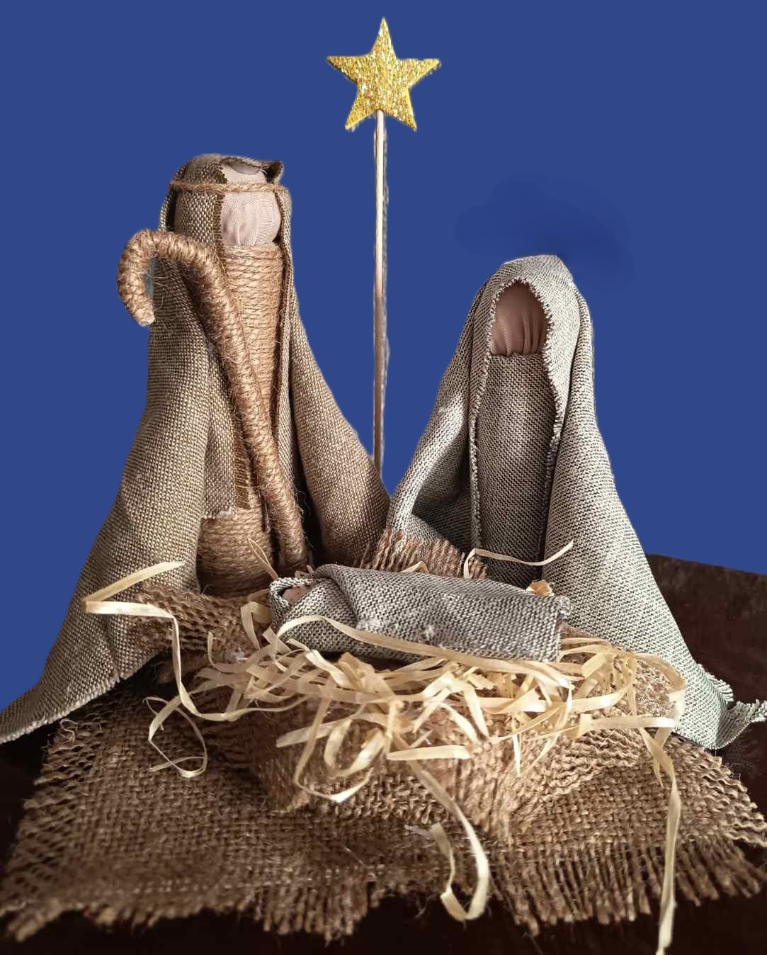 Decor de Crăciun: Familia sfântă