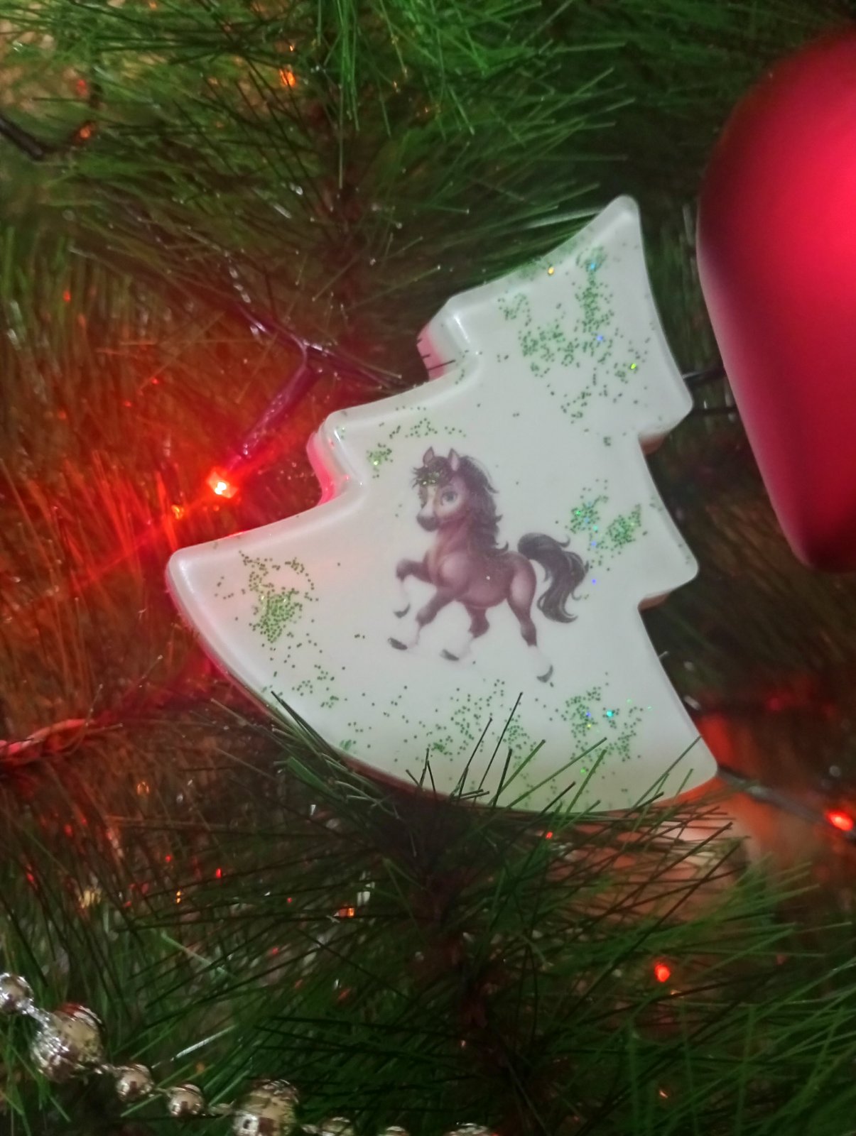 Brăduț din săpun cu imagine , simbolul anului 2026. Cu aromă de fructe și flori.